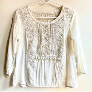 Anthropologie Maeve Cottonwood Top